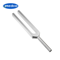 Medco Wholesale Medical Fourchettes d'otoscopie ORL en acier inoxydable et en aluminium, 125 Hz à 2048 Hz