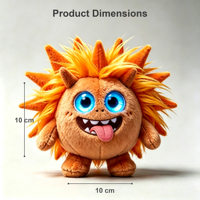Porte-clés en peluche portable Nano AI, figurine audacieuse, breloque pour sac de sport, décoration d'équipement sportif