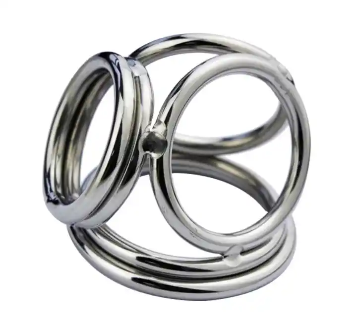 stainless steel penis cock ring testicle