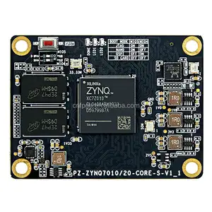 PuZhi PZ7010-S-SOM Xilinx SoC ZYNQ 7000 XC7Z010 endüstriyel sınıf sistemi modülü 2 konnektörleri ile FPGA çekirdek kurulu