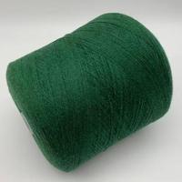Fil de coton 100% de haute qualité, entièrement cardé, 5 fils à 20 fils, pour le tricot à la main et le tissage, recyclé, approvisionnement économique, motif brut