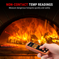 ThermoPro TP410 Thermomètre infrarouge numérique sans contact avec émissivité réglable