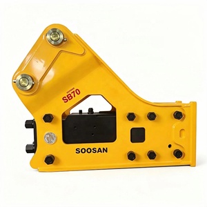 Martillo Hidráulico Modelo SB70 para Excavadoras de 16-21 Toneladas, Cincel Lateral, Bomba y Motor Incluidos, 1 Año de Garantía - Product Image 1