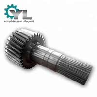 Équipement minier OEM, machine de carrière de pierres, arbre d'entraînement 34CrMo4