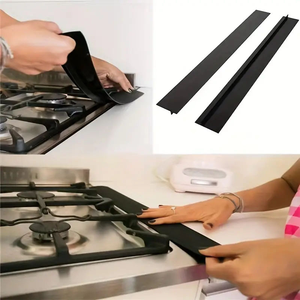 Silicona de alta calidad que protege contra la grasa, cubierta de espacio para mostrador de cocina, Tira protectora de costura, estufa, <span class=keywords><strong>puente</strong></span>, estufa, espacio para mostrador - Product Image 3