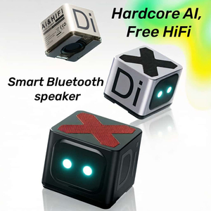 2026 Mini Portable Party Smart Speaker AI Voice Calls Assistant BT <b>Music</b> Speakers Photo Album Intelligent Speaker AI Toy - Product Image 1