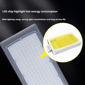 Expédition <span class=keywords><strong>moins</strong></span> chère Ip65 étanche autoroute route jardin 220V lampe publique électrique 30w 50w 100w 150w 200w réverbère LED extérieur - Product Image 2