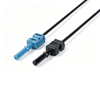 Cordon de brassage optique en plastique POF HFBR4501Z à HFBR4511Z, câble de fibre optique industriel PMMA de 1 mm pour onduleur éolien