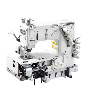 GC1404PMD 4 Needle Flat-bed Apparel Machine Stitch Multi Needle Industrial Sewing Machine For Attaching Elastic Band