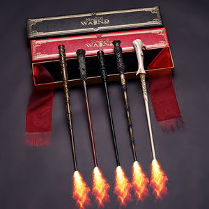 Rechargeable for Style <strong>Fire</strong> for <strong>Wand</strong> with <strong>Shooting</strong> Flame-Resin Material Unisex Cosplay Toy for Ages 5+ - Product Image 5
