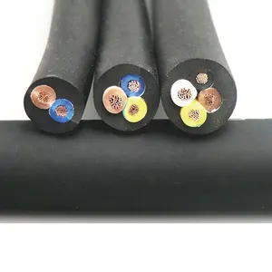Cables eléctricos de 50mm, 70mm, 95mm, 120mm, 150mm, cable de aislamiento de goma conductor de cobre