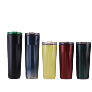 Vaso de Agua Recto con Aislamiento al Vacío de Acero Inoxidable, Diseño Moderno, Tapa Elegante, Mantiene la Temperatura de 6 a 12 <span class=keywords><strong>Horas</strong></span>, Regalos Empresariales - Product Image 6