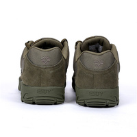 Bottes d'extérieur ESDY pour homme, chaussures tactiques noires, chaussures de randonnée, chaussures de chasse, chaussures d'entraînement, chaussures basses, fermeture rapide réglable