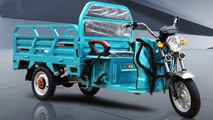 Best Selling 1000W Electric Cargo Tricycle with <b>2</b> <b>Passengers</b> 48V Motorized Three-Wheel Car Available Open Closed Body Types Sale - Product Image 5