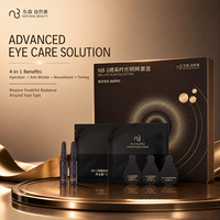 Collection NB-1 Eye Glow du fabricant Natural Beauty : Acétyl Hexapeptide, soin nourrissant en profondeur, lisse les ridules, kit de voyage pour les yeux.