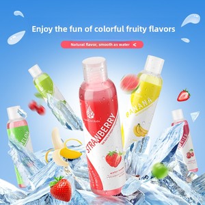 Productos al por Mayor, Lubricante Íntimo Comestible a Base de Agua con Sabor a 5 Frutas, Lubricante para Adultos, Crema/Gel para Masajes Corporales/Otros Juguetes <span class=keywords><strong>Sexuales</strong></span> - Product Image 3
