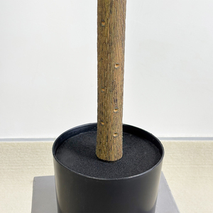 118cm artificiale foglie di tè albero finto pianta albero con vaso di plastica albero artificiale per la decorazione del giardino interno - Product Image 6