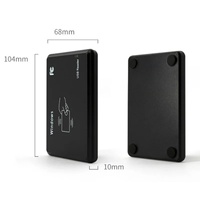 Lecteur de cartes NFC RFID sans contact 13,56 MHz avec interface USB, lecteur de contrôle d'accès aux portes 125 kHz