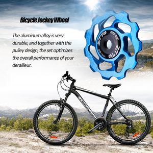 ZTTO 11T MTB bicicleta desviador trasero Jockey rueda rodamiento de cerámica polea bicicleta de carretera guía rodillo loco 4mm 5mm 6mm - Product Image 4