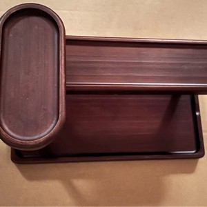 Bureau en bois <span class=keywords><strong>Lego</strong></span> poupée rack cosmétiques parfum étagère <span class=keywords><strong>de</strong></span> <span class=keywords><strong>rangement</strong></span> solide double gâteau dessert présentoir pour chambre salon - Product Image 5