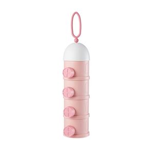 Distributeur de lait infantile portable et écologique à 3 ou 4 couches, boîte de rangement en plastique pour lait en poudre pour bébé, idéale pour les voyages - Product Image 4