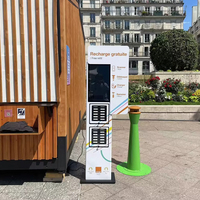 Alimentation mobile de station de charge étanche extérieure portable et durable pour la location partagée pour une utilisation à l'étranger