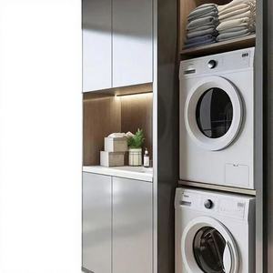 Mueble de Almacenamiento Moderno de Madera Maciza, Diseño Contemporáneo, Gran Capacidad, Duradero, Fácil de Montar, para Sala de Estar o Uso Escolar - Product Image 1