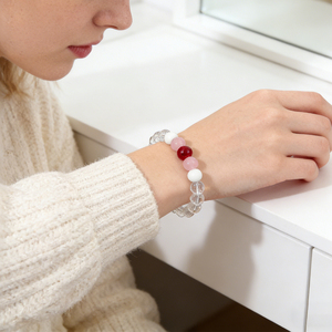 Set de Pulseras de Piedras Naturales con Piedra de Nacimiento de 12 Meses, Joyería de Cristal Curativo para Mujer, Regalo para el Día de la Madre, Compra al por Mayor - Product Image 1
