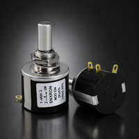 Potentiomètre à fil bobiné multi-tours de précision SNXRON MOD534-1-1, 10 tours, 2W, 100-100K Ohm, résistance variable rotative pour contrôle moteur