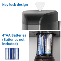 Distributeur automatique de liquide Montado Na Parede Savonneur automatique mural Beruhrungsloser distributeur automatique