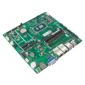 Placa Base Industrial Mini ITX Integrada, Ranura DDR4 de hasta 64 GB, Compatible con Procesadores Core I5/i7 de 11.ª Generación, 2 LAN, 4 USB 3.0 - Product Image 1