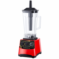 Mixeur à smoothies 400W puissant pour usage domestique et hôtelier, avec moteur 100% cuivre et lames en acier inoxydable