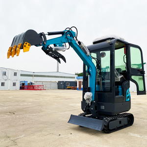 Mini Excavadora de Venta Directa de Fábrica, 1 Tonelada, 1.6 Toneladas, Excavadora de Orugas Económica, Mini Excavadora con Cuchara - Product Image 3