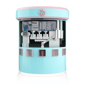 Robot trà sữa bong bóng Máy bán hàng tự động thông minh artly cà phê và trà sữa Robot bong bóng trà