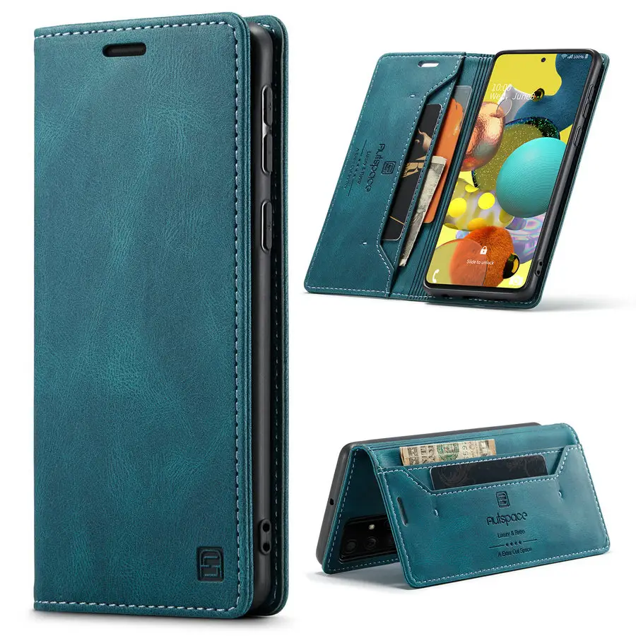 Leather Case Voor Samsung Galaxy Note 8 9 10 20 S10 5G S10e S 8 9 Plus Lite S7 rand S22 Plus Ultra Wallet Telefoon Cover Accessoires
