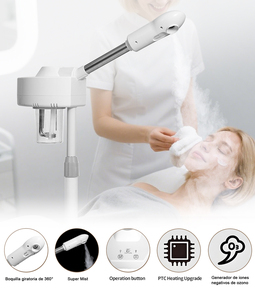 Vaporizador <span class=keywords><strong>Facial</strong></span> Profesional de un Solo Tubo con <span class=keywords><strong>Ozono</strong></span> para Salón de Belleza, <span class=keywords><strong>Precio</strong></span> al por Mayor - Product Image 6