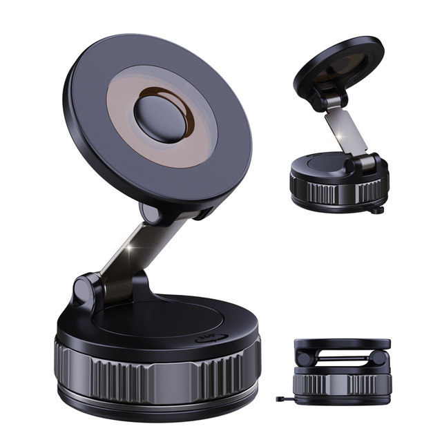 Upgraded 360° Adjustable Nano Gel Vacuum Super Suction Magnetic Phone Holder for Car iPhone 17 Pro Max Air Case 16 15 14