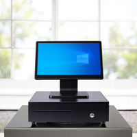 Système de point de vente Syse POS Slim, caisse enregistreuse, machine POS, écran 15,6 pouces, pour magasin de détail