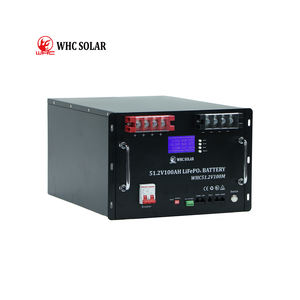 高品質メンテナンスフリーディープサイクル充電式lifepo4 12.8v 48v 100ah 51.2v 200ahポータブルリチウムイオン電池パック - Product Image 2