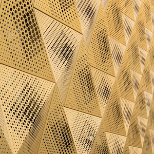 Thiết kế hiện đại trang trí nhôm đục lỗ lưới kim loại cho mặt tiền biệt thự Ốp - Product Image 3