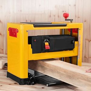 Mini cepilladora eléctrica automática de una sola cara para el hogar, máquina de carpintería para muebles, sierra cepilladora de madera. - Product Image 5