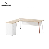 Escritorio Ejecutivo con Estructura de Acero para Espacio de Trabajo, Muebles de Oficina Modernos de Alta Gama SpaceUnited
