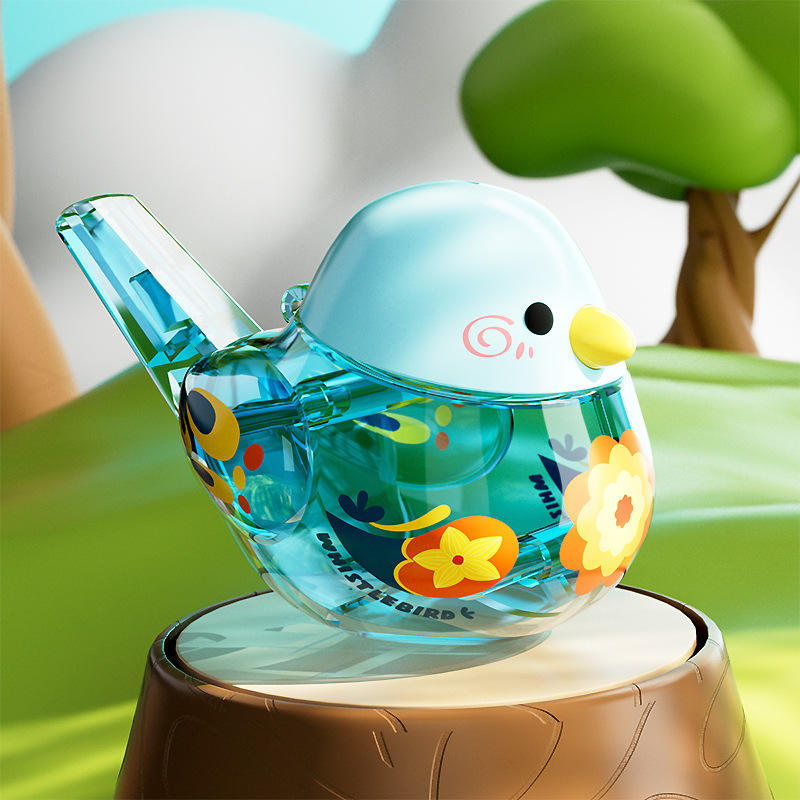 สีฟ้าพร้อมเชือกเส้นเล็ก