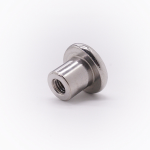 Écrou à souder hexagonal à 3 projections en acier inoxydable 304 galvanisé pour châssis de cabinet en tôle, fixation automobile et d'automatisation - Product Image 3
