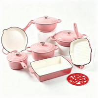 Ensemble de casseroles 8 pièces, faitouts, poêles et marmites, compatible induction, homologué FDA LFGB, pour la cuisine
