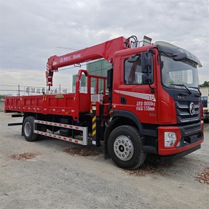 รถบรรทุกติดเครนไฮดรอลิก Dongfeng 4X2 คุณภาพสูง สำหรับขนส่งอุปกรณ์อุตสาหกรรม - Product Image 1