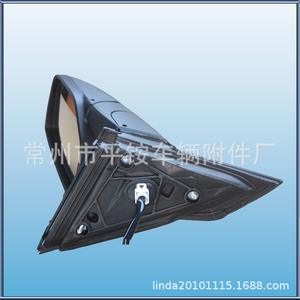 Ensemble de rétroviseurs Honda Accord 76250-T2L-HOIZF Noir ABS Miroir plat Modèle 14-18 - Product Image 5