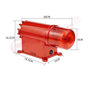 أو نظام إنذار تحذير حركة المرور للرافعة صوت وصوت منفذ إضاءة صفارة طرفية - Product Image 2