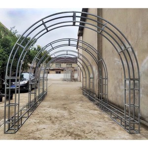 Structure en <span class=keywords><strong>arche</strong></span> semi-circulaire, cadre de support pour mariage, cadre d'<span class=keywords><strong>arche</strong></span> florale, cadre d'<span class=keywords><strong>arche</strong></span> circulaire, couloir - Product Image 2