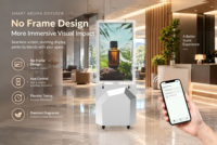 Diffuseur d'arômes commercial électrique sans eau, contrôlé par application, à deux fluides, capacité 800 ml, pour restaurants et boutiques - Aromathérapie intelligente